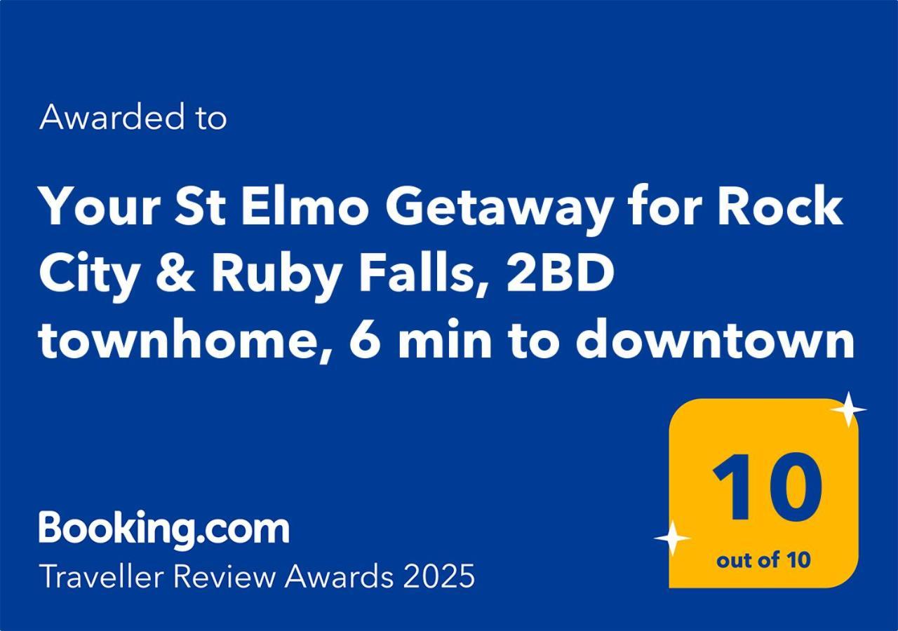 Your St Elmo Getaway For Rock & Ruby Falls, 2bd Townhome, 6 Min To Downtown Appartement Chattanooga